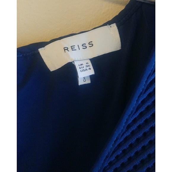 REISS Textured Dress SZ 4 - Picture 5 of 8